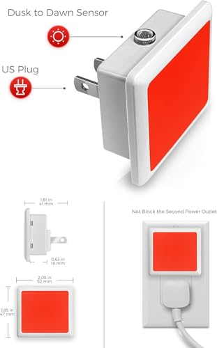 Night Light Night Lights Plug into Wall (6 Count)