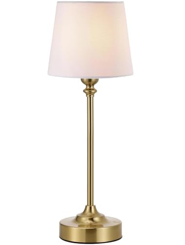 Gold Cordless Table Lamp with Rechargeable Battery