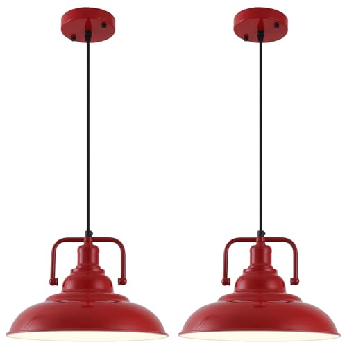 Farmhouse Pendant Light (2 Count)