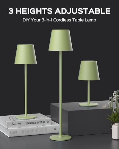 Cordless Table Lamps Rechargeable (2 Count)