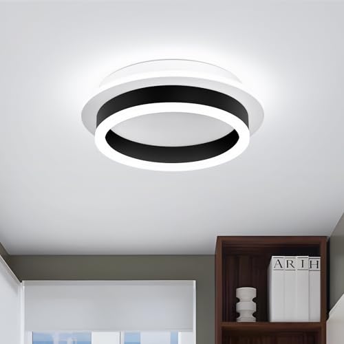 Round Modern LED Flush Mount Ceiling Lamp