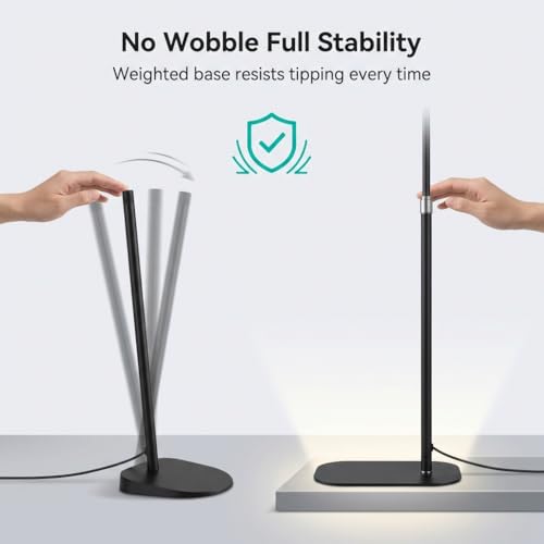 Half Moon Lash Light with Phone Holder for Filming & Content Creation