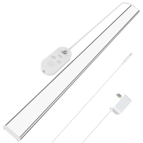 24in Plug in Under Cabinet Lighting Motion Sensor 1200LM Dimmable 3CCT 2PK