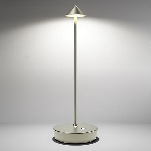 Cordless Table Lamps Rechargeable 6000mAh Battery Operated LED Desk Lamp
