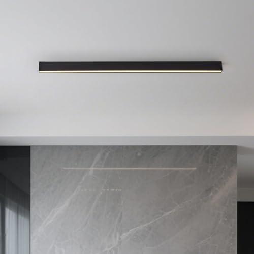Black ceiling light LED