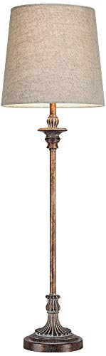 Bentley 31 1 2" Large Buffet Table Lamps Set of 2 Weathered Bronze (2 Count)