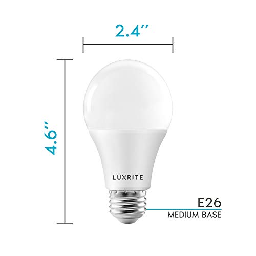 A19 LED Light Bulbs 100W Equivalent (4 Count)