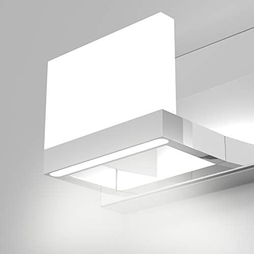 4 Lights LED Modern Vanity Light Chrome Bathroom Lighting Fixture Up and Down Bathroom Wall Light Over Mirror