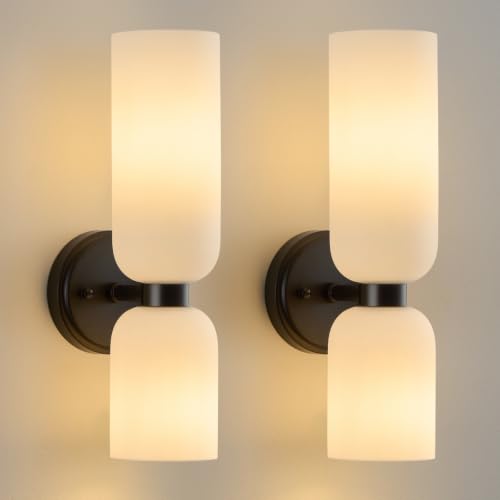 Mid Century Bathroom Wall Sconce (2 Count)
