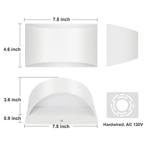 Dimmable Wall Sconces (2 Count)
