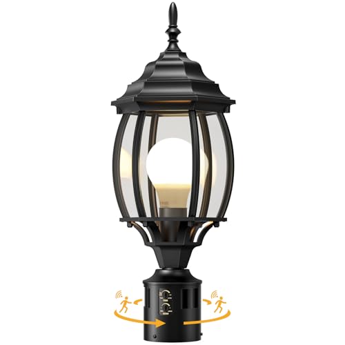 Motion Sensor Outdoor Post Lights