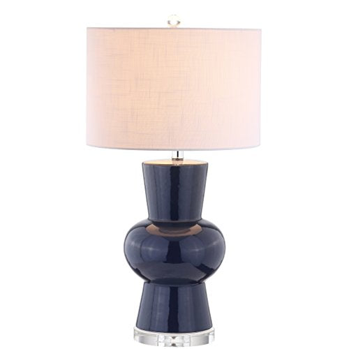 Julia Hourglass 28.5" Ceramic Bedside Table Lamp