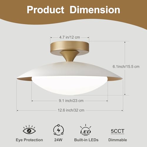 Dimmable Modern Mid