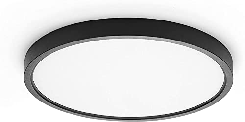 6 Pack 12 Inch 20W Flush Mount Ceiling Light Fixture (6 Count)