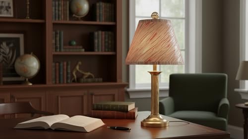 32176A Transitional Hardback Empire Shape Spider Construction Lamp Shade in Off