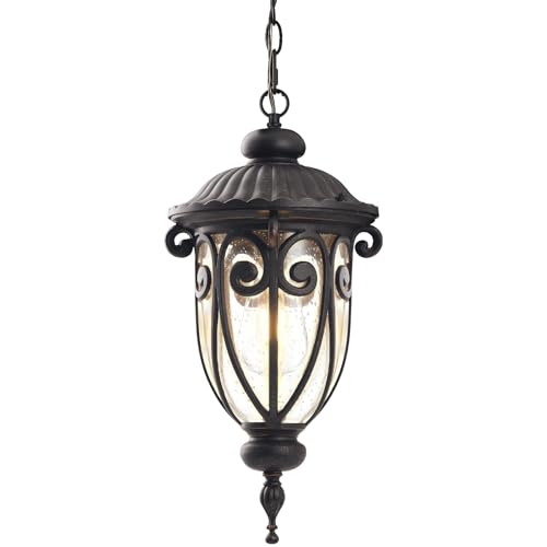 Vintage Bronze Outdoor Pendant Lights for Porch
