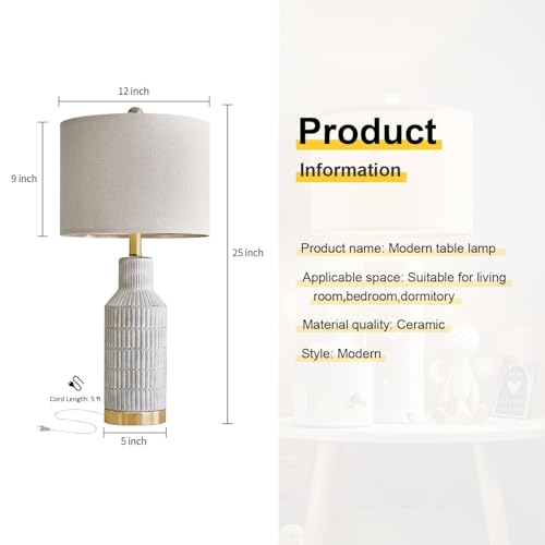 25" Table Lamps Set of 2 (2 Count)