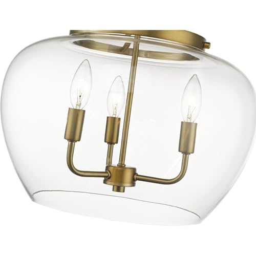 3 Light Semi Flush Mount 473SF