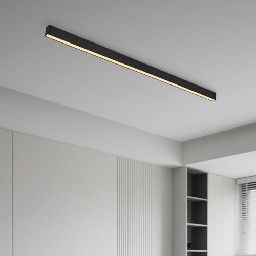 Black ceiling light LED