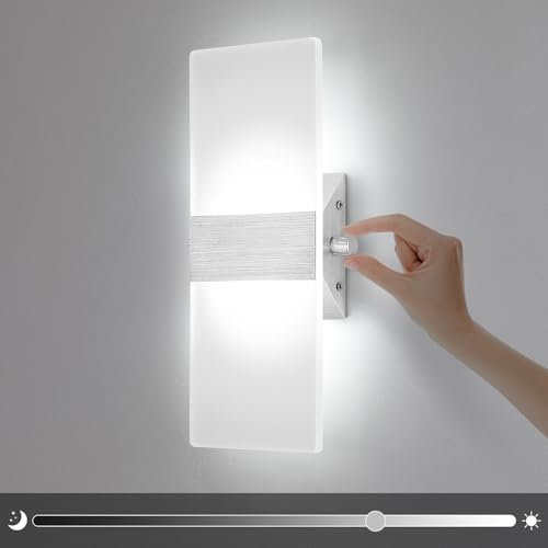 Dimmable Modern LED Wall Light with Switch