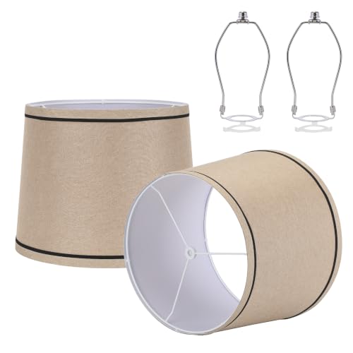 Empire Lamp Shades Set of 2 (Light Coffee)