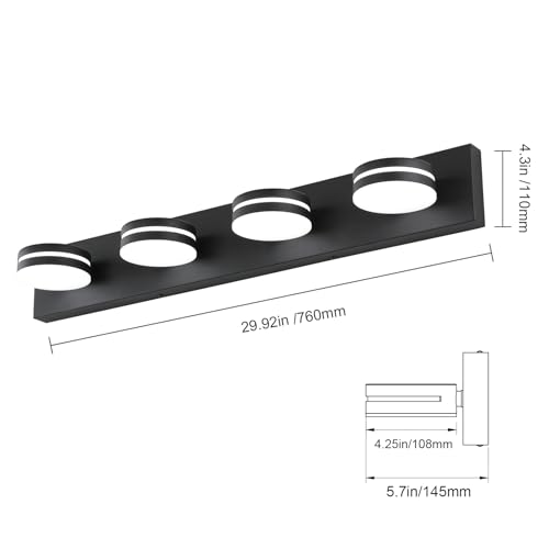 4 Light Bathroom Vanity Light (4 Count)
