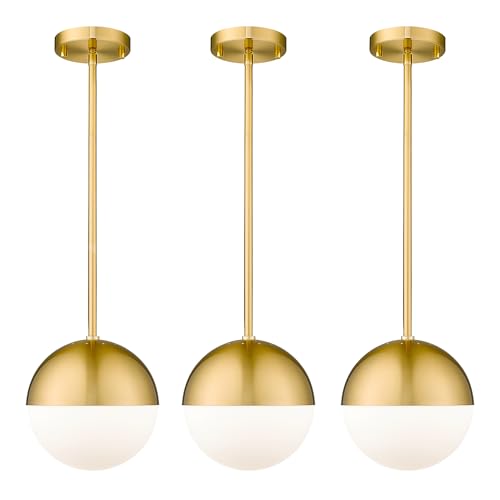 8 Inch Mid Century Pendant Lights (3 Count)