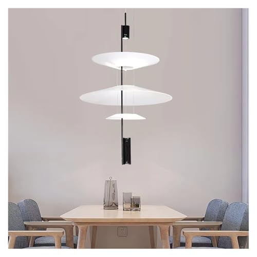 Nordic Acrylic LED Pendant Lights Umbrella Shape Chandelier Spain Art Designer Hanging Light Fixtures for Living Room Restaurant
