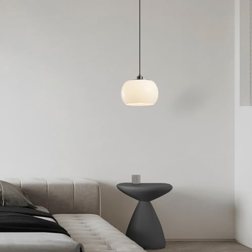White Globe Ceiling Hanging Light Mid Century Ceiling Fixtures