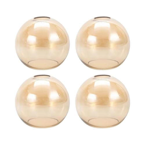 4 Pack Globe Glass Shade (4 Count)