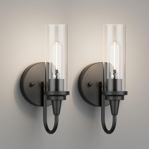 Black Wall Sconces Set of Two (2 Count)
