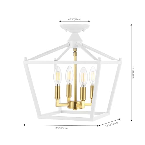 Plains 4 Light 12" Pagoda Lantern
