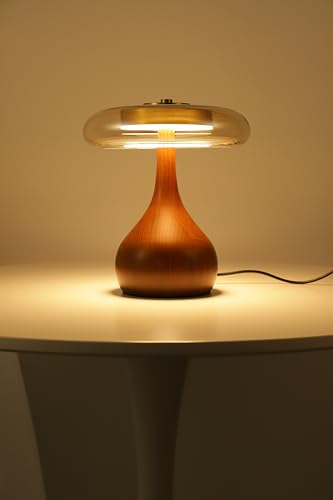 Small Table Lamp Height 9.7 Inch Mushroom Table Lamps for Living Room