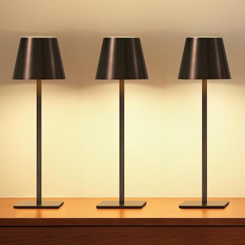 3 Pack Cordless Table Lamp (3 Count)