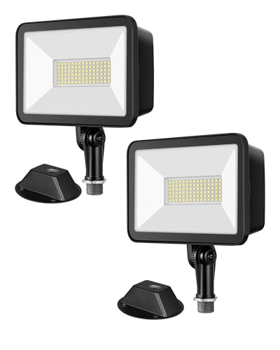 2 Pack 73W 10000LM Outdoor LED Flood Light (2 Count)