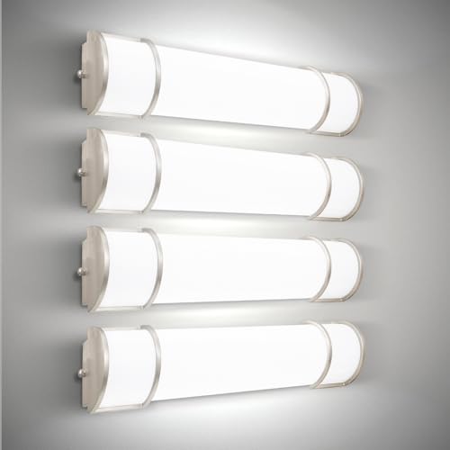 LED 24" Vanity Flush Mount Light Fixture (4 Count)