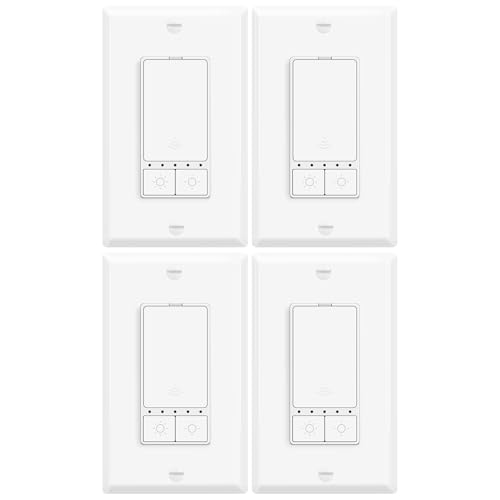 4 Pack Smart LED Dimmer Switch (4 Count)