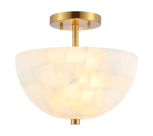 Celine 2 Light Semi Flush Mount 11.88"