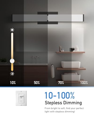 Modern LED Light Fixtures 40 Inch