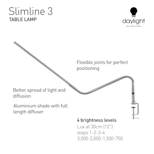 Company LLC U35108 Slimline 3 Table Lamp