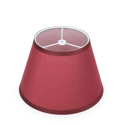 Small Burgundy Empire Lamp Shade for Table Lamp