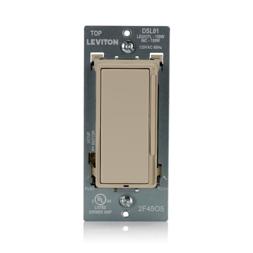 Decora Slide LED Advanced Dimmer Switch for 150W Dimmable LED