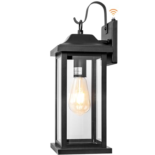 oravilila Dusk to Dawn Large Outdoor Wall Light 17 Inch