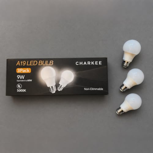 3 Pack LED Light Bulbs 100 Watt Equivalent (3 Count)