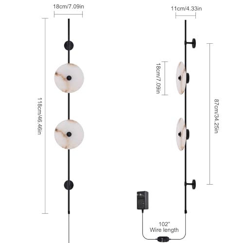 Alabaster Wall Sconce