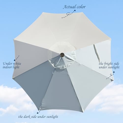 9ft Patio Umbrella Replacement Canopy