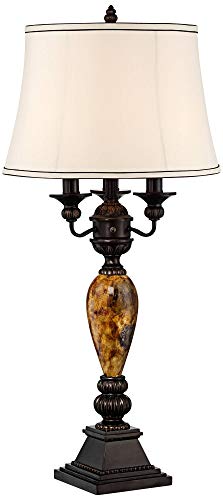 Mulholland 37" Bronze Brown Large Buffet Table Lamp Traditional
