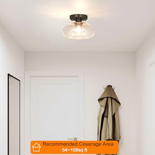 Classic Black Hallway Light Fixture