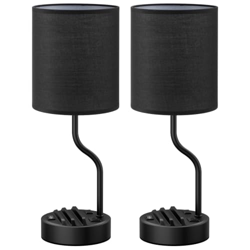 Bedside Lamps for Bedroom Set (2 Count)