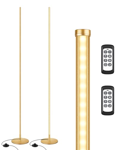2 Pack 57.5” Corner Lamp with Remote (2 Count)